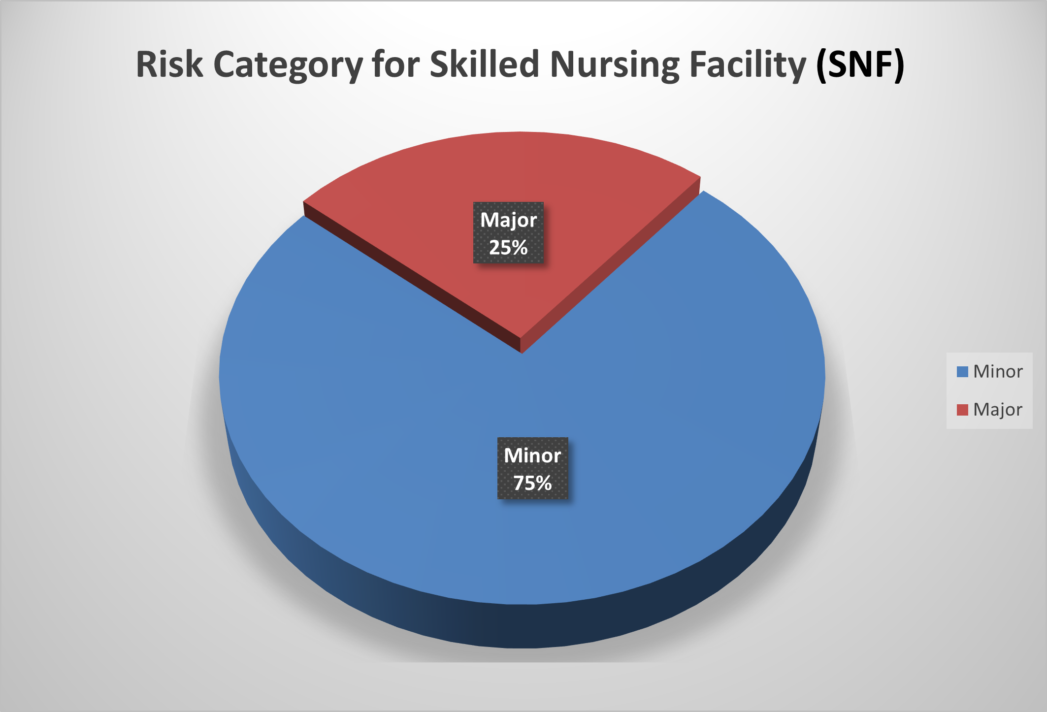 The categories for Skilled Nursing Facility are defined.